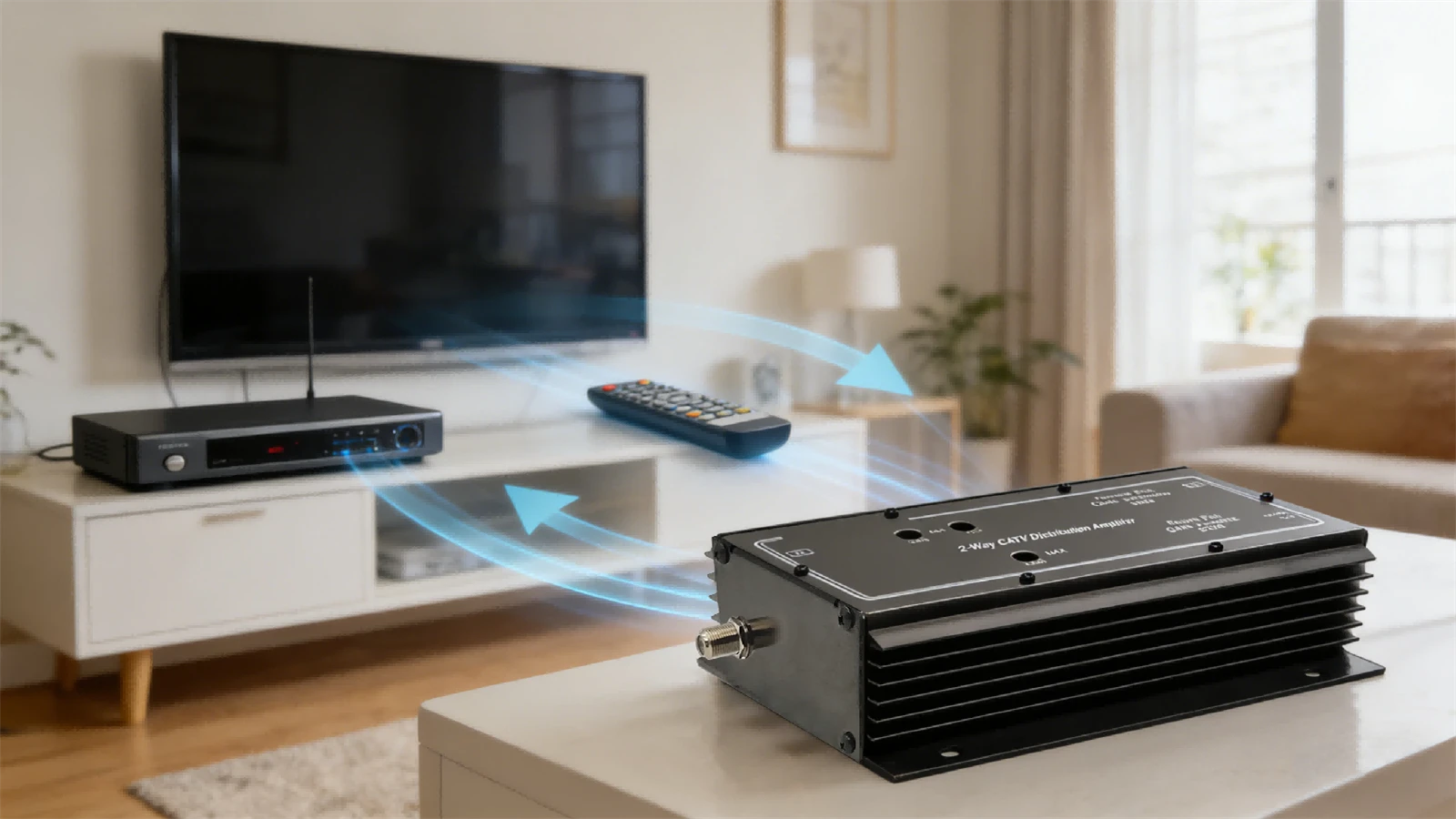 2-Way Distribution Amplifier
